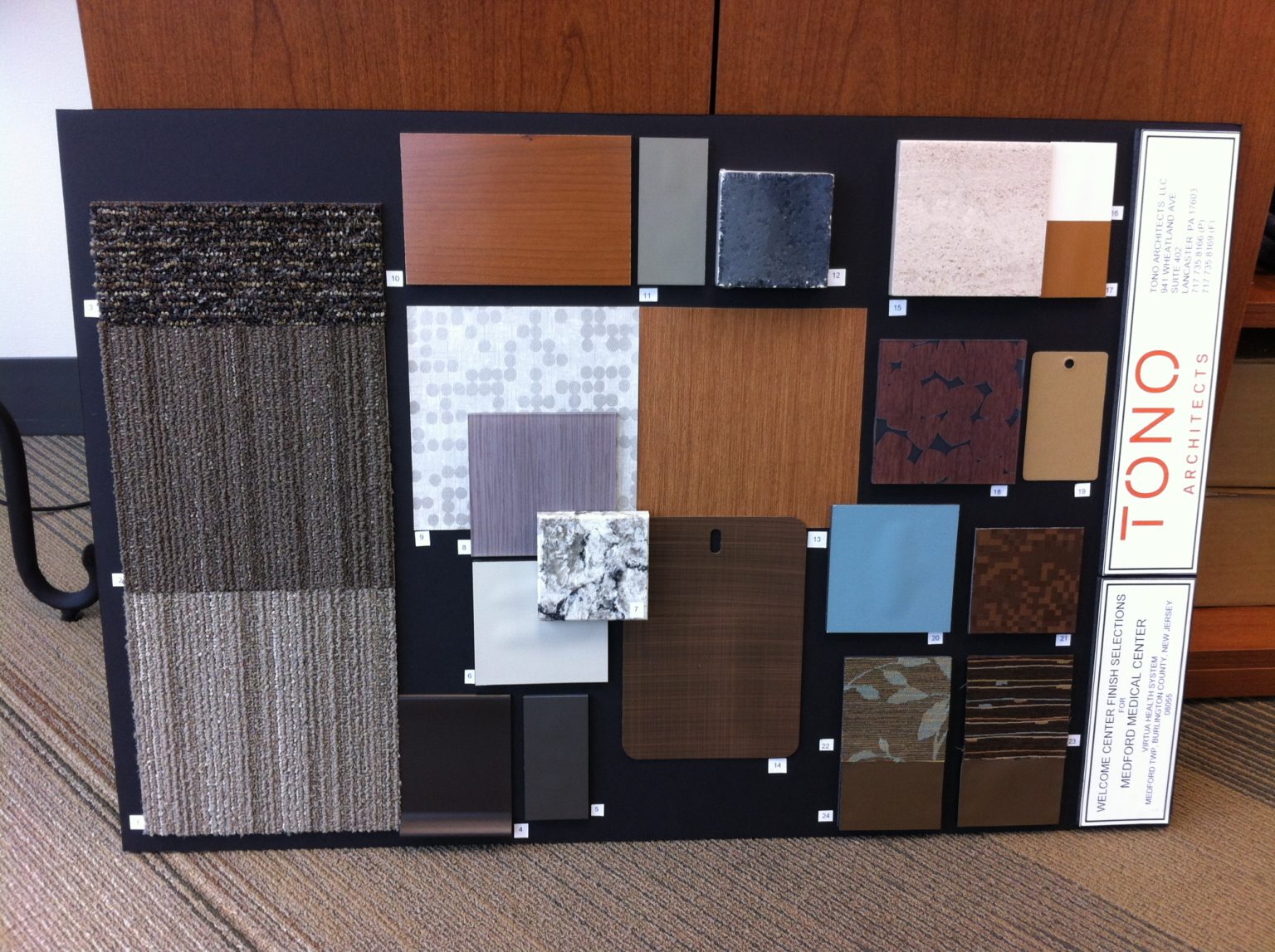 Virtua Medford Finish Selections Virtua Medford finish selections