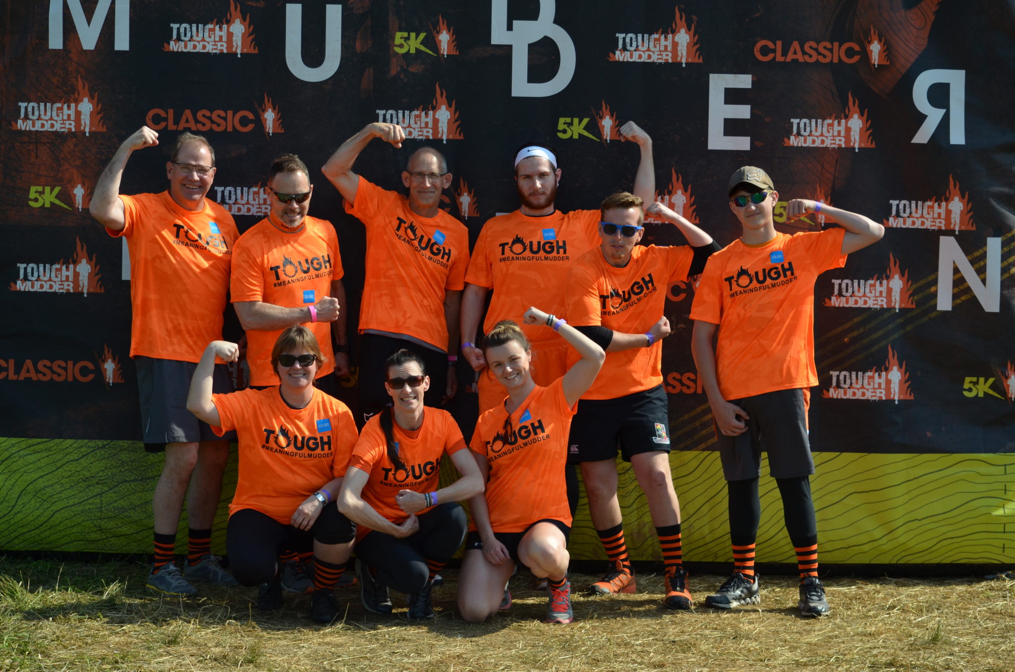 TONO Group Tough Mudder team